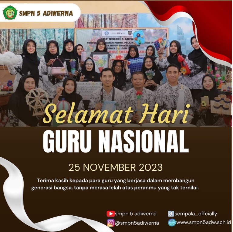 Selamat Hari Guru Nasional